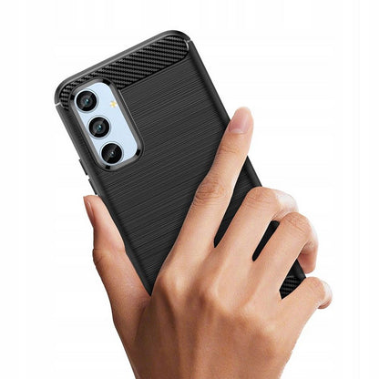Case for Samsung Galaxy A34 A346, Techsuit, Carbon, Black