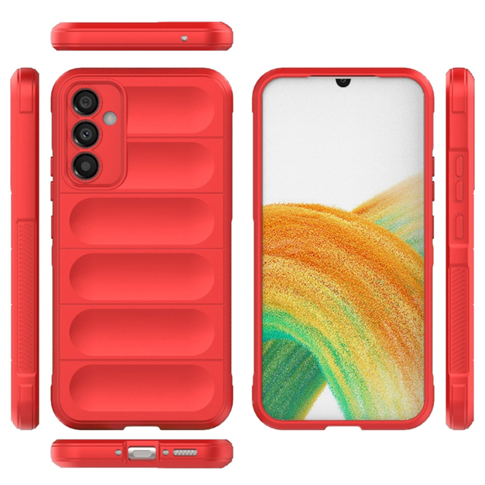 Hülle für Samsung Galaxy A34 A346, Techsuit, Magic Shield, Schwarz