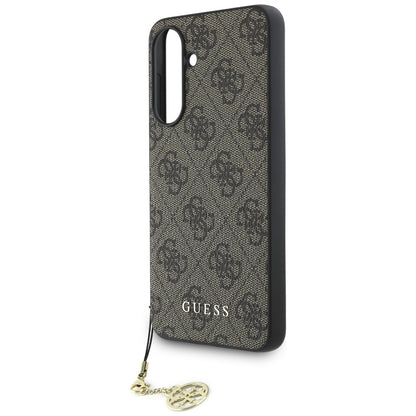 Hülle für Samsung Galaxy A36 A366, Guess, 4G Charm, Braun