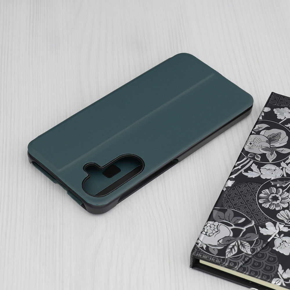 Hülle für Samsung Galaxy A36 A366, Techsuit, eFold, Grün