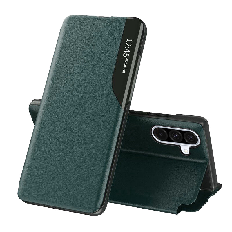 Hülle für Samsung Galaxy A36 A366, Techsuit, eFold, Grün