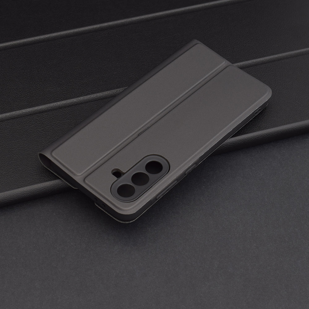 Hülle für Samsung Galaxy A36 A366, Techsuit, Magskin Book, Schwarz