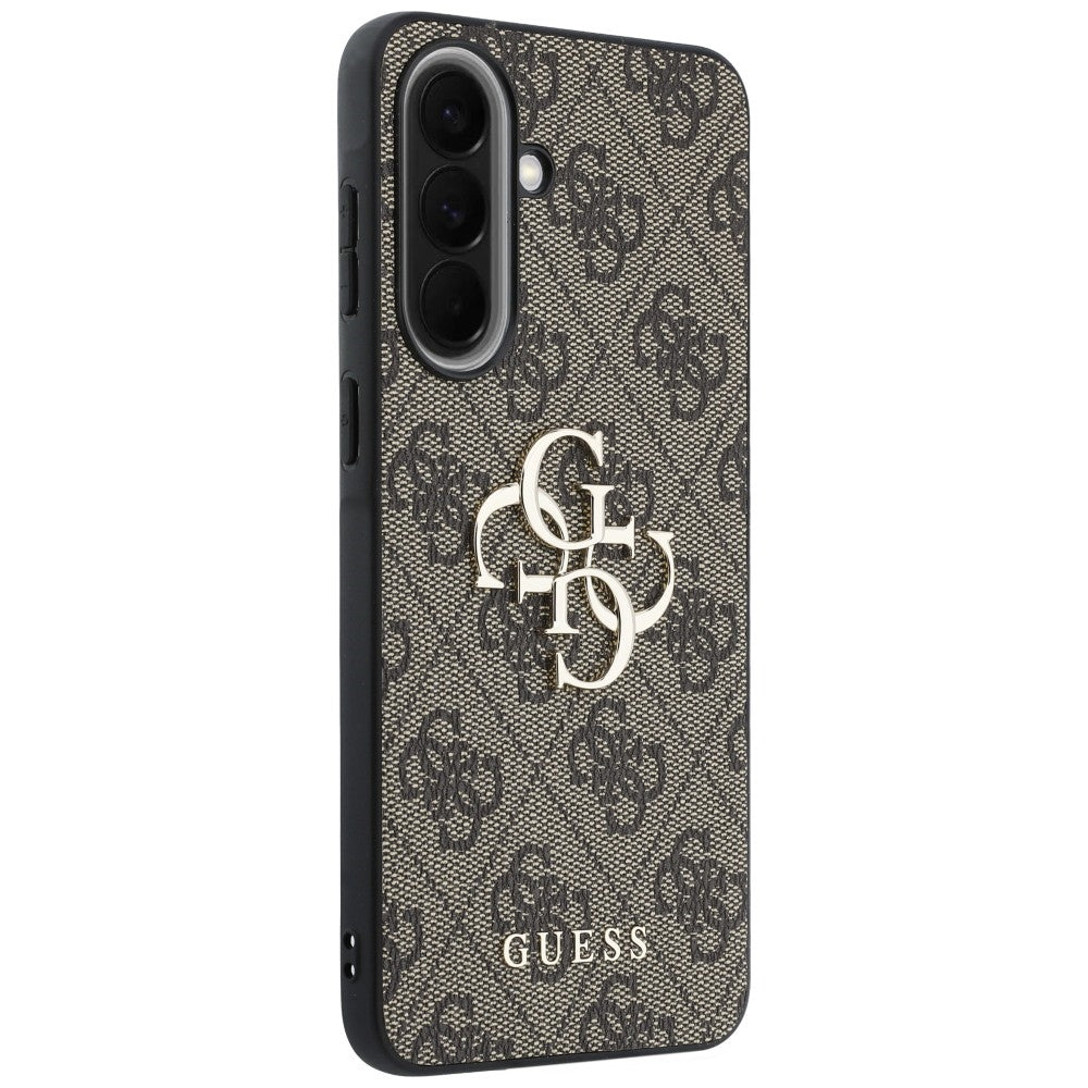 Hülle für Samsung Galaxy A37 5G, Guess, 4G Big Logo, Braun