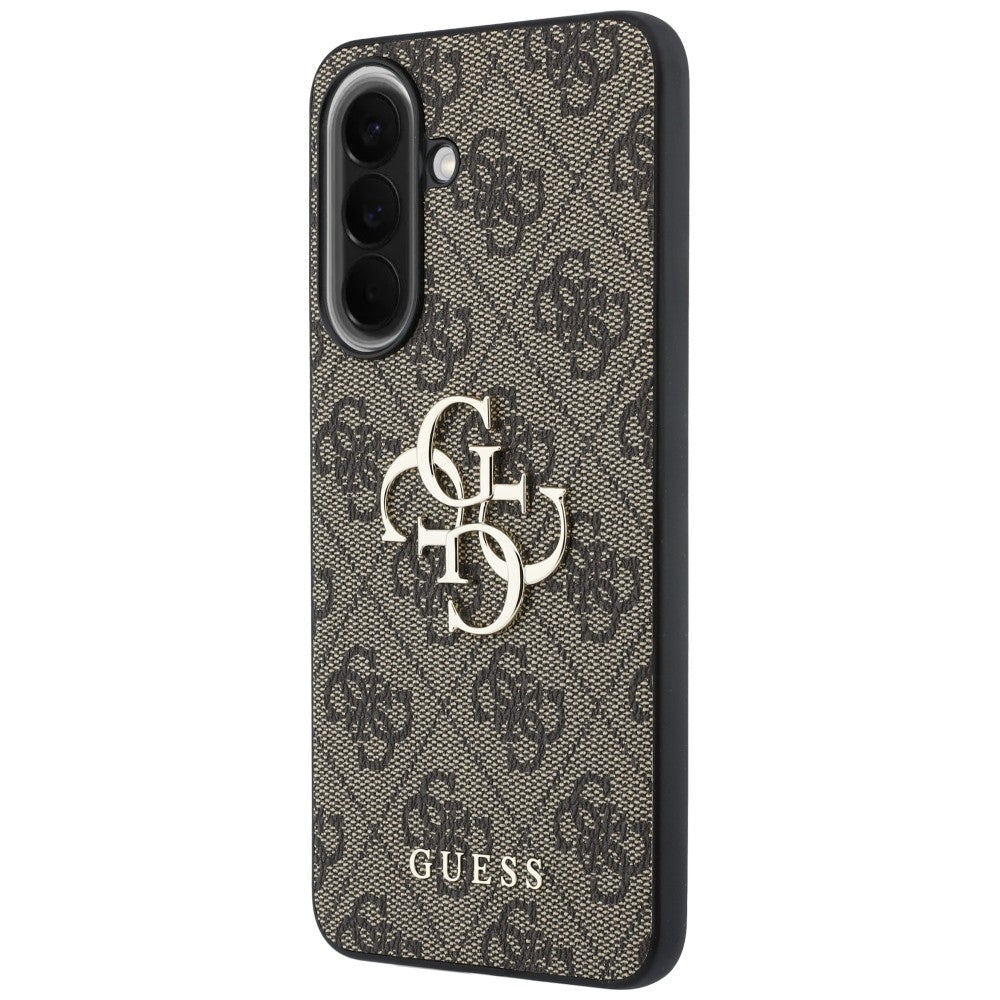 Hülle für Samsung Galaxy A37 5G, Guess, 4G Big Logo, Braun