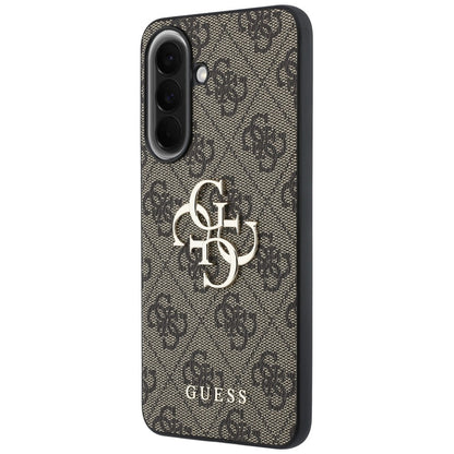 Hülle für Samsung Galaxy A37 5G, Guess, 4G Big Logo, Braun