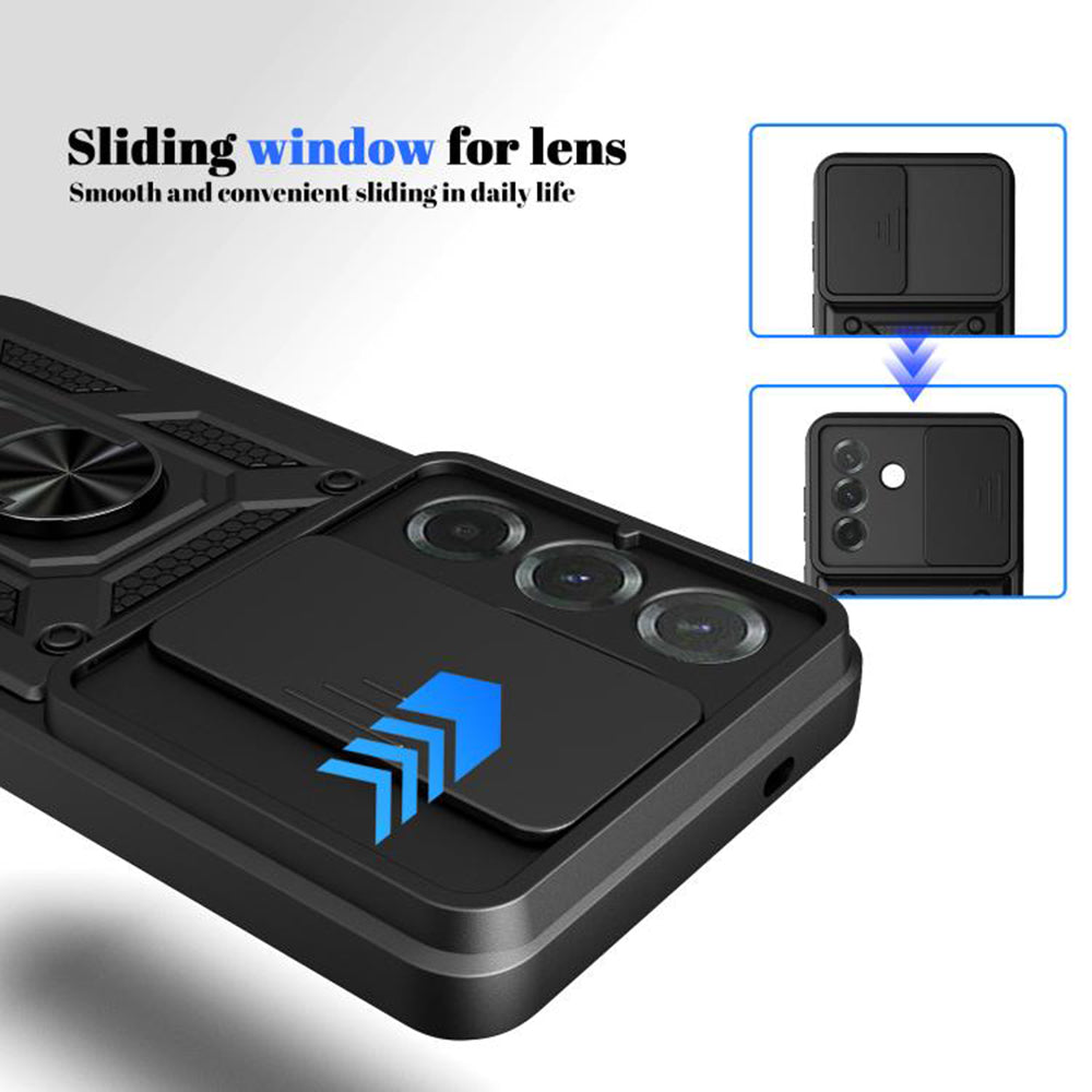 Hülle für Samsung Galaxy A37 5G, Techsuit, CamShield, Blau