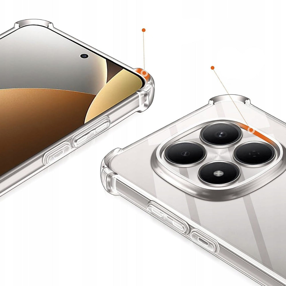 Hülle für Samsung Galaxy A37 5G, Techsuit, Shockproof Clear, Transparent