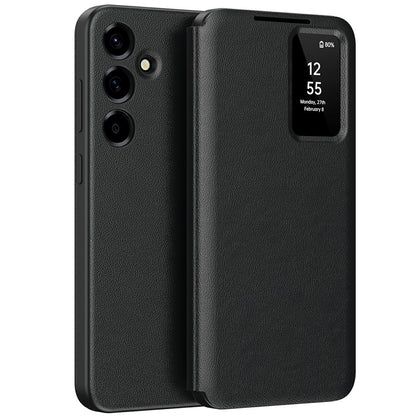 Hülle für Samsung Galaxy A37 5G, Techsuit, SmartView, Schwarz