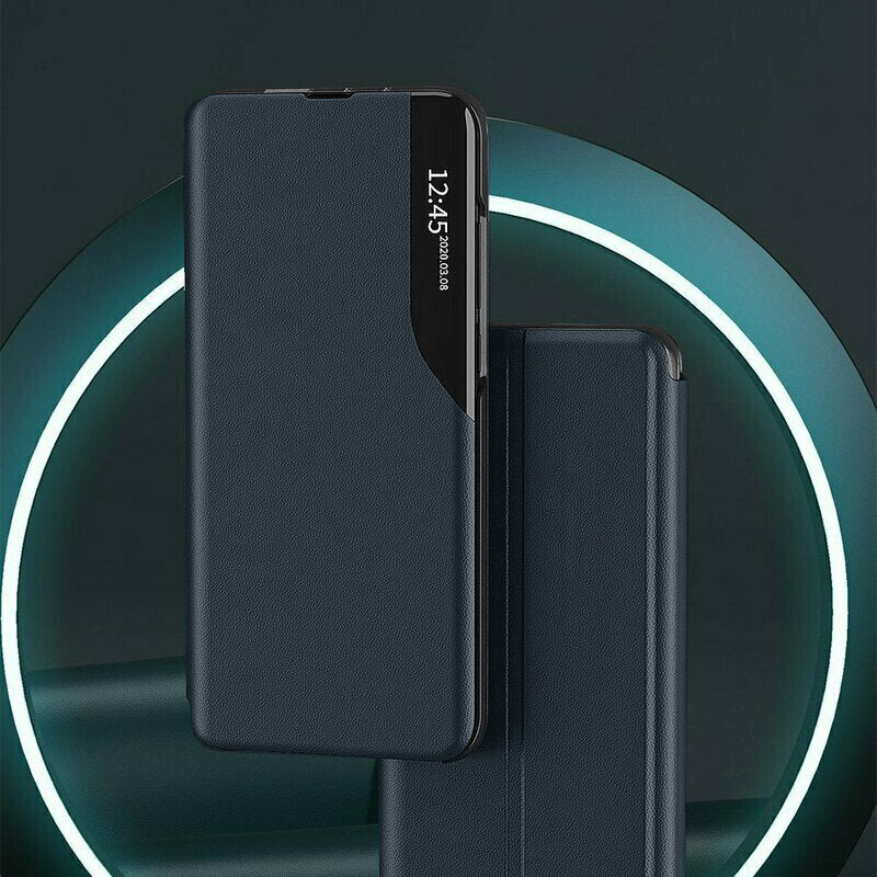 Case for Samsung Galaxy A51 A515, Techsuit, eFold, Dark Blue