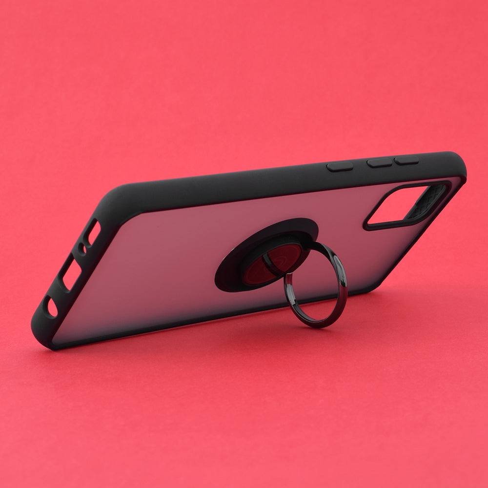 Hülle für Samsung Galaxy A51 A515, Techsuit, Glinth, Schwarz