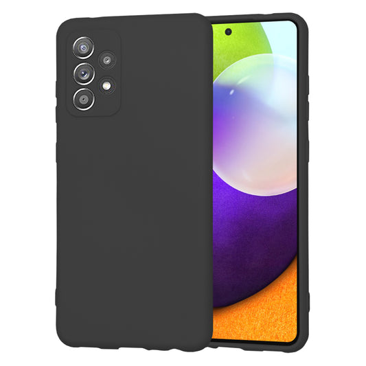 Hülle für Samsung Galaxy A52s 5G A528 / A52 5G A526 / A52 A525, Techsuit, SoftFlex, Schwarz