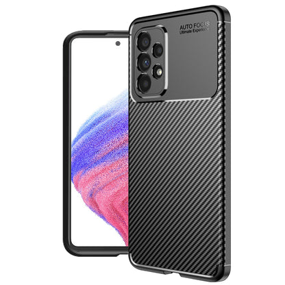 Hülle für Samsung Galaxy A53 5G A536, Techsuit, CarbonFiber, Schwarz
