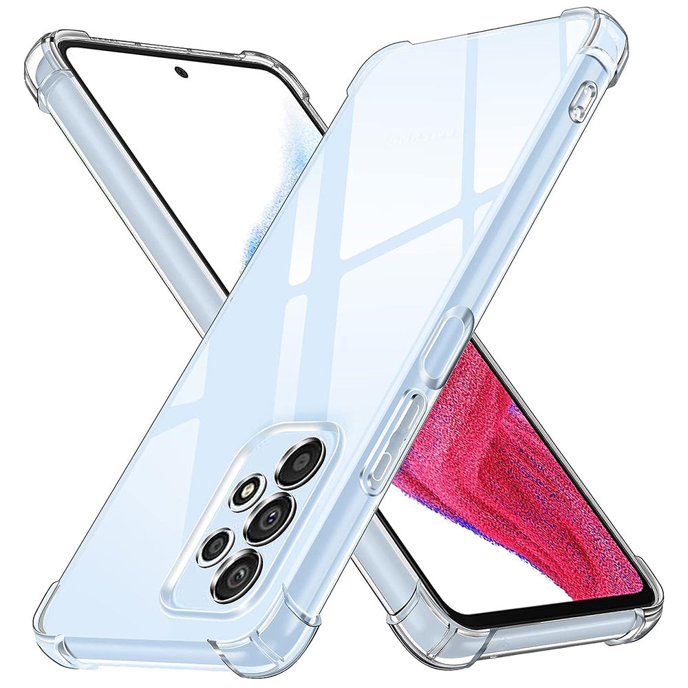 Hülle für Samsung Galaxy A53 5G A536, Techsuit, stoßfest klar, transparent