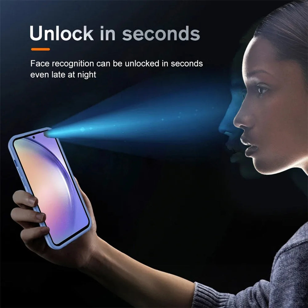 Hülle für Samsung Galaxy A54 A546, Techsuit, ColorVerse 360, Schwarz