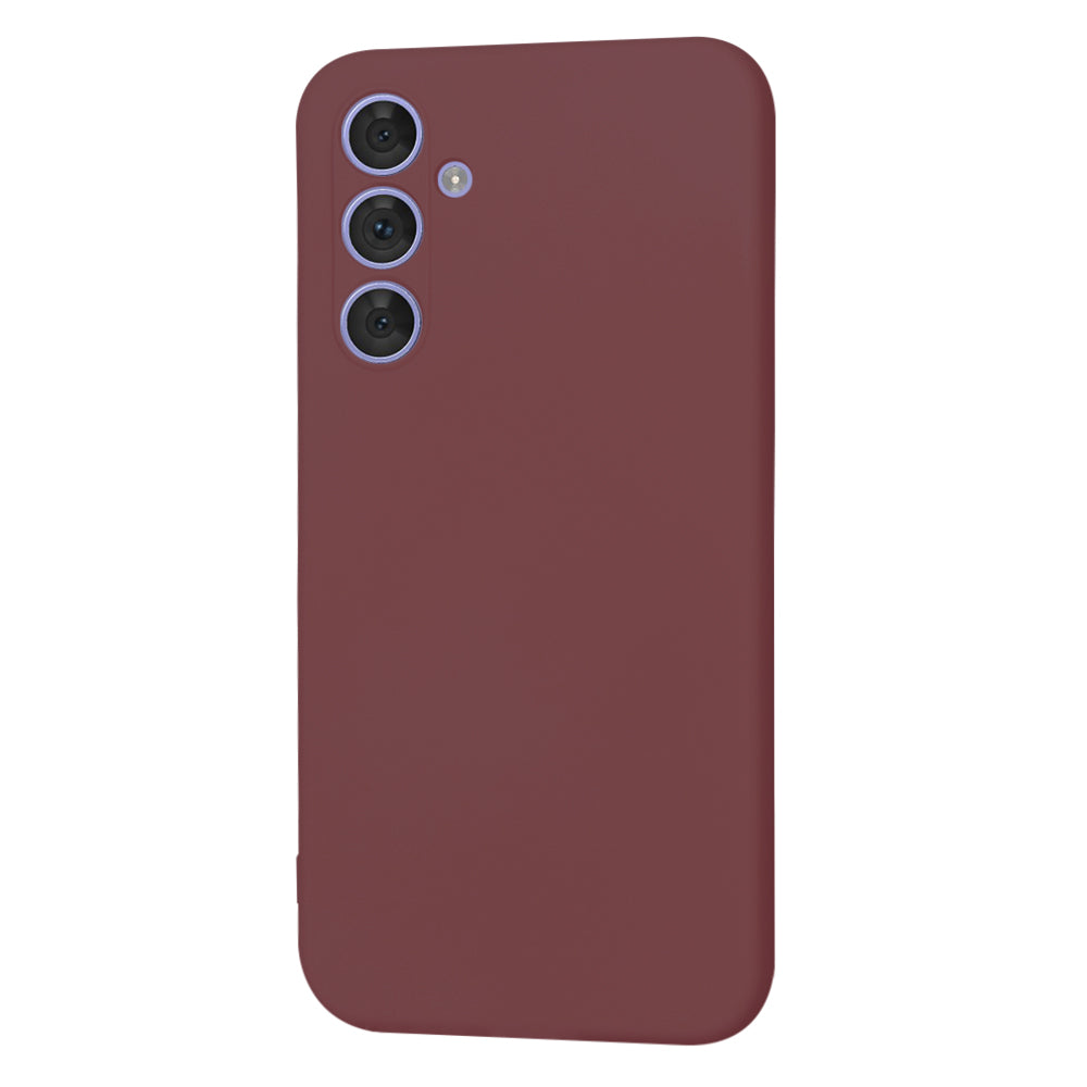 Hülle für Samsung Galaxy A54 A546, Techsuit, SoftFlex, Weinrot