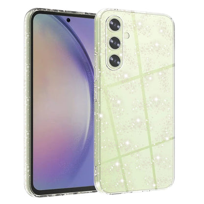 Hülle für Samsung Galaxy A54 A546, Techsuit, SparkleSkin, Transparent