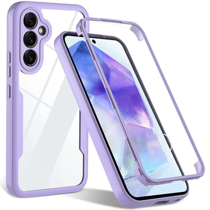 Hülle für Samsung Galaxy A55 5G A556, Techsuit, ColorVerse 360, Lila