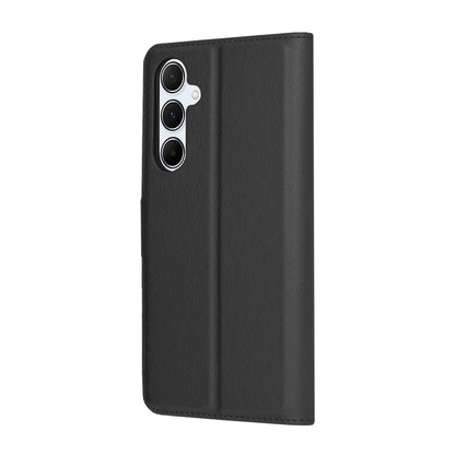 Hülle für Samsung Galaxy A55 5G A556, Techsuit, Leder-Folio, Schwarz