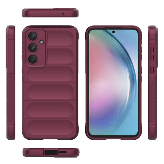 Hülle für Samsung Galaxy A55 5G A556, Techsuit, Magic Shield, Lila