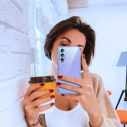 Hülle für Samsung Galaxy A55 5G A556, Techsuit, stoßfest klar, transparent
