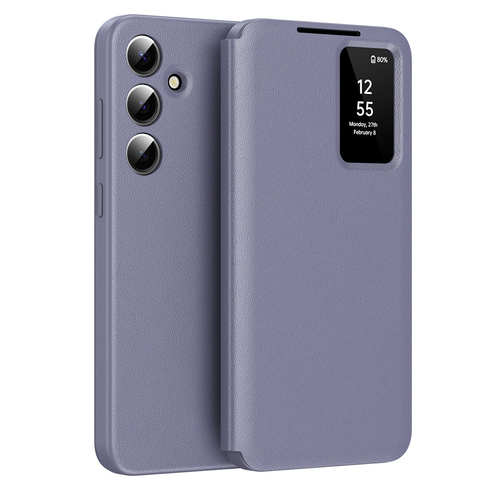 Hülle für Samsung Galaxy A55 5G A556, Techsuit, SmartView, Lila