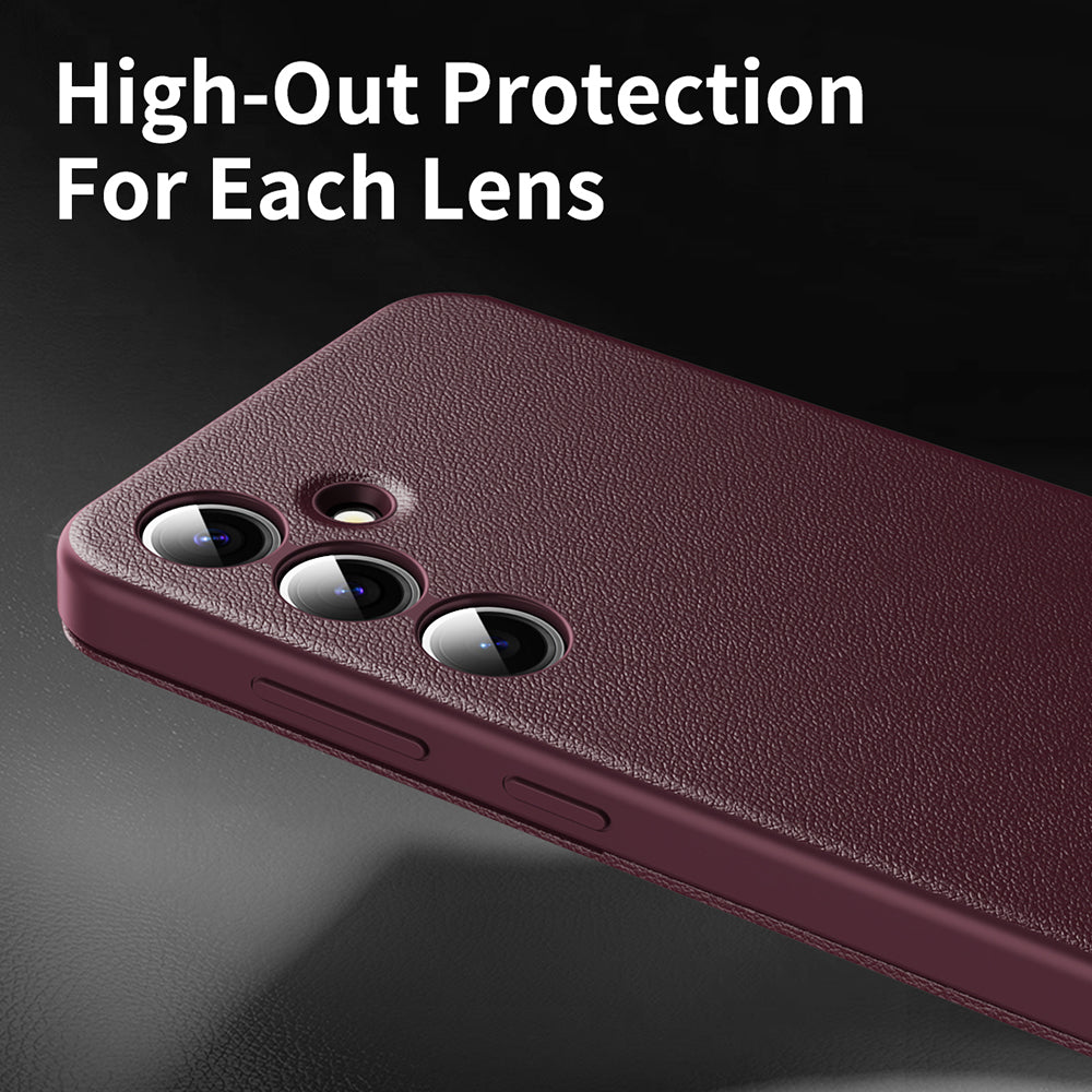 Case for Samsung Galaxy A55 5G A556, Techsuit, SmartView, Red