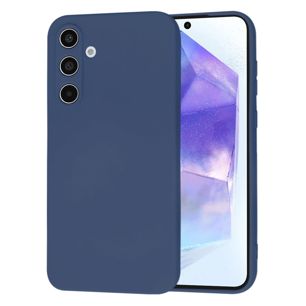 Hülle für Samsung Galaxy A55 5G A556, Techsuit, SoftFlex, Marineblau