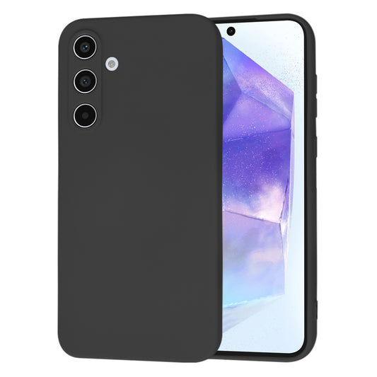 Hülle für Samsung Galaxy A55 5G A556, Techsuit, SoftFlex, Schwarz