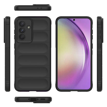 Hülle für Samsung Galaxy A56 A566 / A36 A366, Techsuit, Magic Shield, Schwarz