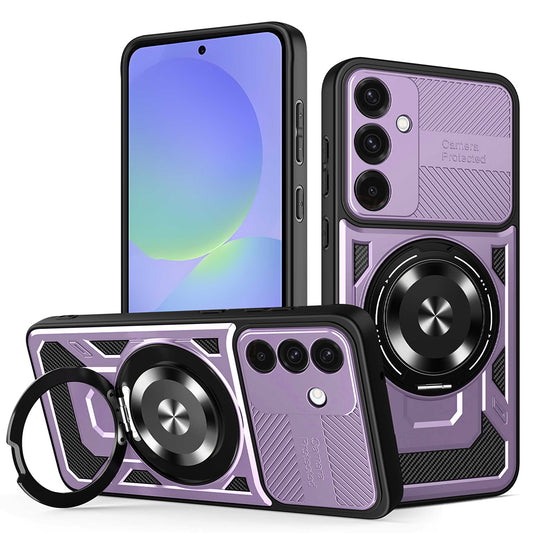 Hülle für Samsung Galaxy A56 A566 / A36 A366, Techsuit, RuggedCam, Lila