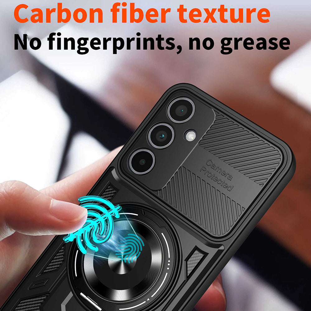 Hülle für Samsung Galaxy A56 A566 / A36 A366, Techsuit, RuggedCam, Lila