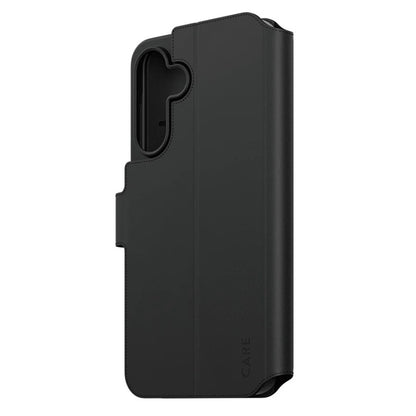 Hülle für Samsung Galaxy A56 A566, PanzerGlass, Care Feature Kickstand Wallet, Schwarz