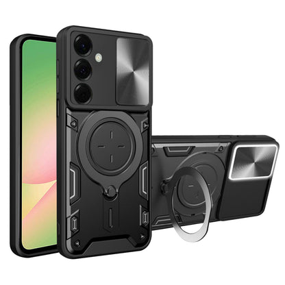 Hülle für Samsung Galaxy A56 A566, Techsuit, CamGuard Pro, Schwarz