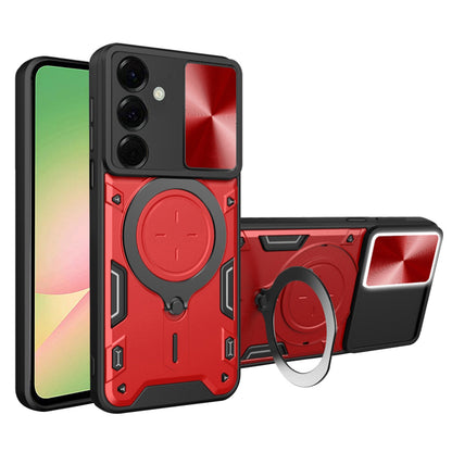 Hülle für Samsung Galaxy A56 A566, Techsuit, CamGuard Pro, Rot