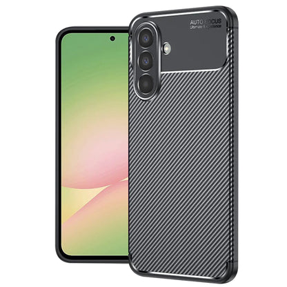 Hülle für Samsung Galaxy A56 A566, Techsuit, CarbonFiber, Schwarz
