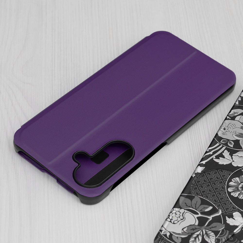Hülle für Samsung Galaxy A56 A566, Techsuit, eFold, Lila