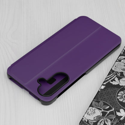 Hülle für Samsung Galaxy A56 A566, Techsuit, eFold, Lila