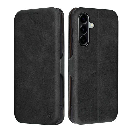 Case for Samsung Galaxy A56 A566, Techsuit, Safe Wallet Plus, Black