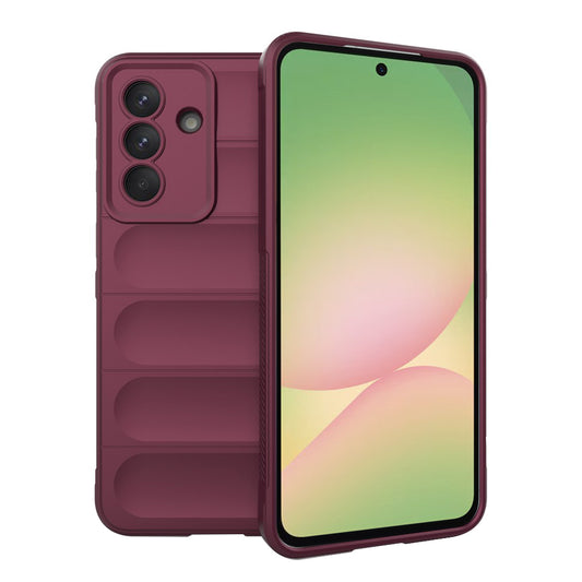 Hülle für Samsung Galaxy A57 5G, Techsuit, Magic Shield, Kirschrot