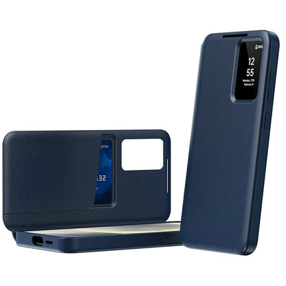 Case for Samsung Galaxy A57 5G, Techsuit, SmartView, Blue