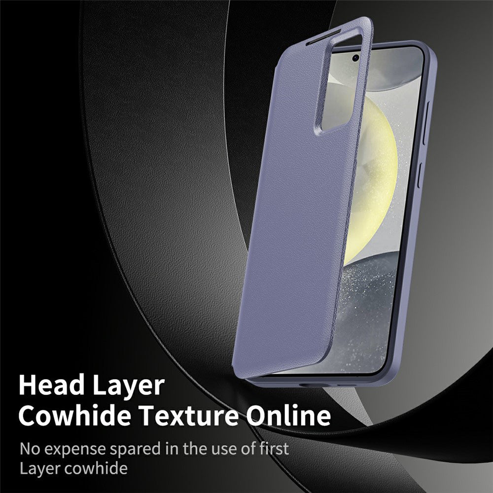 Hülle für Samsung Galaxy A57 5G, Techsuit, SmartView, Lila