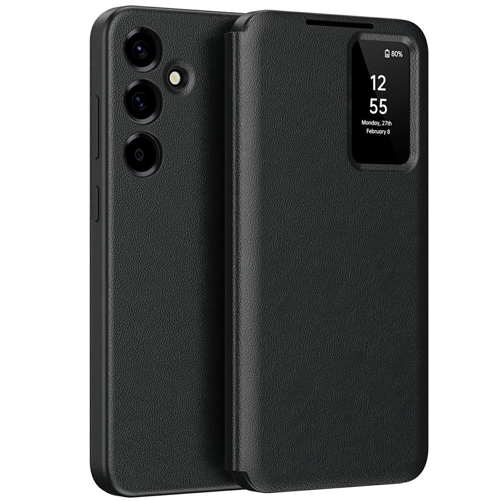 Case for Samsung Galaxy A57 5G, Techsuit, SmartView, Black