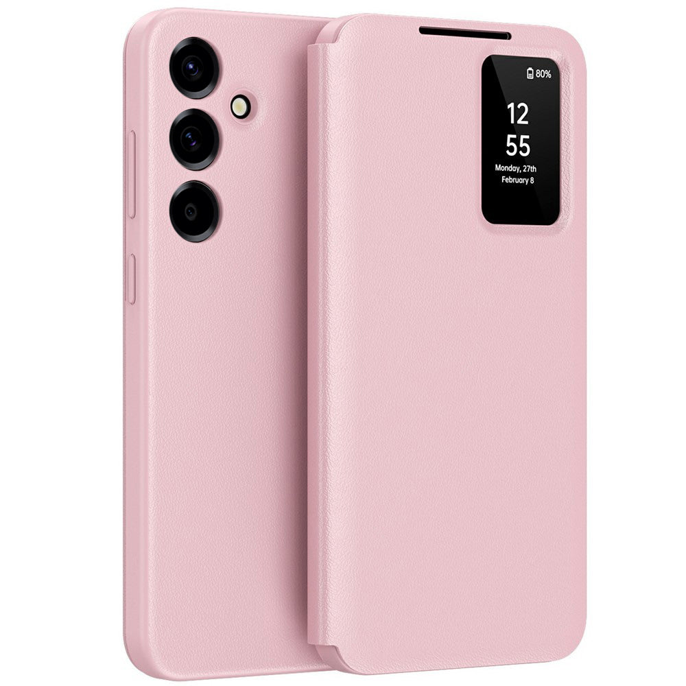 Hülle für Samsung Galaxy A57 5G, Techsuit, SmartView, Rosa