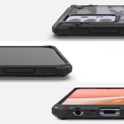 Hülle für Samsung Galaxy A72 A725 / A72 5G A726, Ringke, Fusion X Design, Tarnmuster