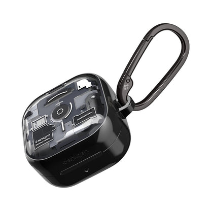 Hülle für Samsung Galaxy Buds4 / Buds4 Pro, Spigen, Ultra Hybrid, Schwarz ACS11201