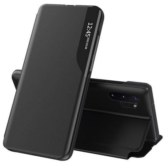 Hülle für Samsung Galaxy Note 10+ 5G N976 / Note 10+ N975, Techsuit, eFold, Schwarz