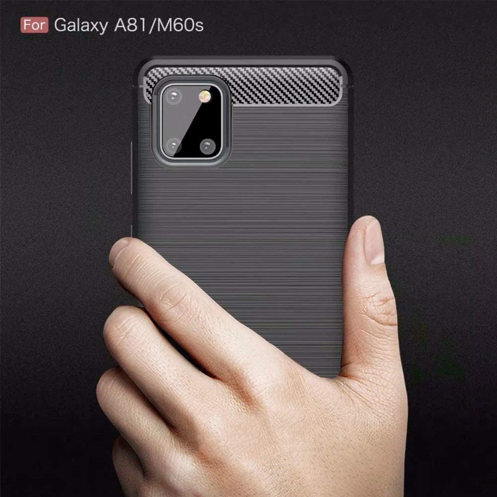 Case for Samsung Galaxy Note10 Lite N770, Techsuit, Carbon, Black