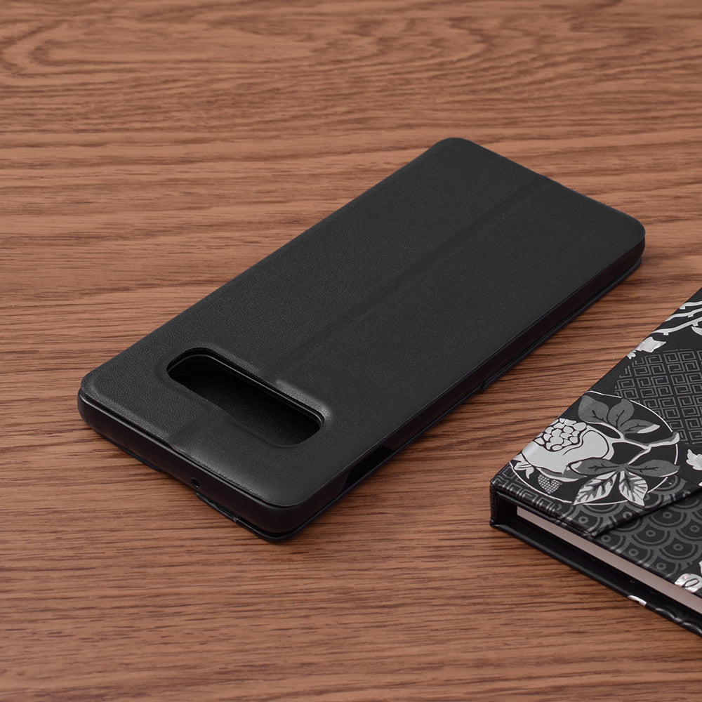 Hülle für Samsung Galaxy S10 G973, Techsuit, eFold, Schwarz