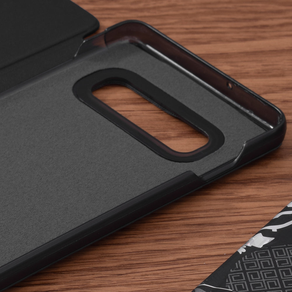 Hülle für Samsung Galaxy S10+ G975, Techsuit, eFold, Schwarz