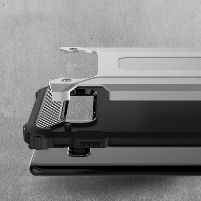 Hülle für Samsung Galaxy S10+ G975, Techsuit, Hybrid Armor, Schwarz